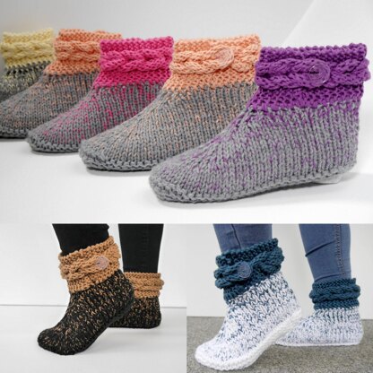 Knitting Pattern – Slippers