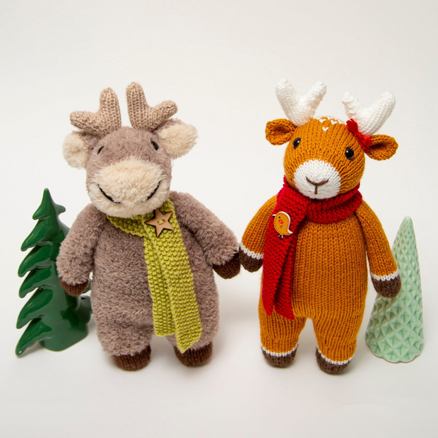 Delyth Deer knitting pattern