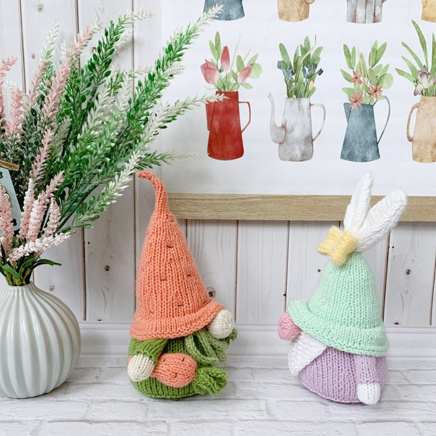 Adorable Spring Easter Gnomes Knitting Patterns