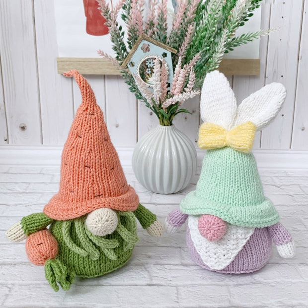 Adorable Spring Easter Gnomes Knitting Patterns