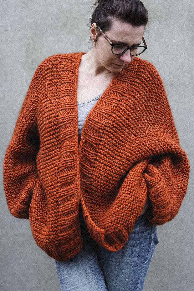 Sunset Cardigan Knitting Pattern