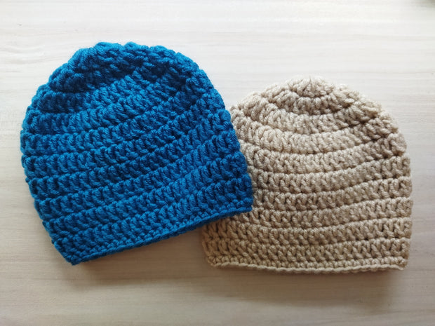 10 Sizes Basic Hat Crochet Pattern