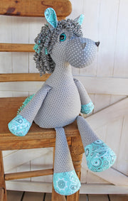 Plush Horse Doll Sewing Pattern