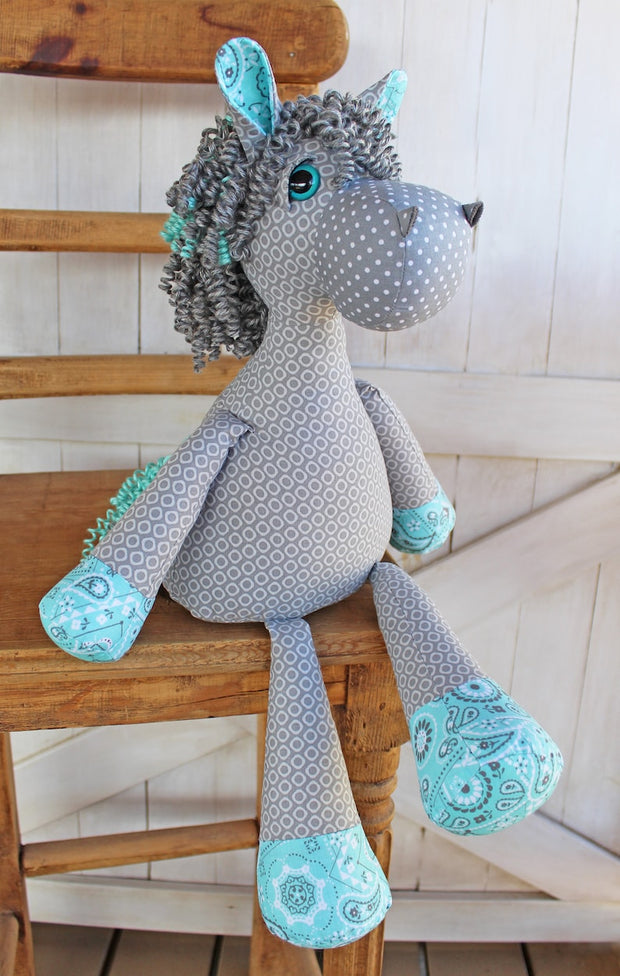 Plush Horse Doll Sewing Pattern