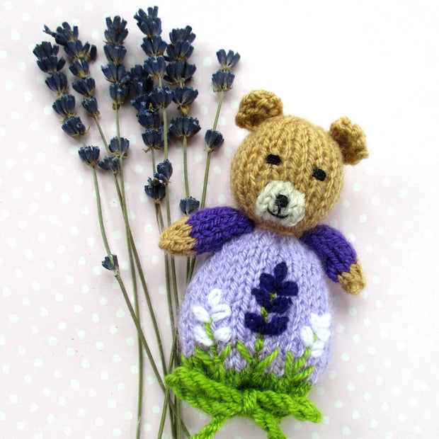 Lavender Bag Dolls to knit - Favour Bags