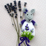 Lavender Bag Dolls to knit - Favour Bags