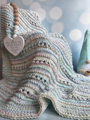 Cuddly Soft Baby Blanket Knit Pattern