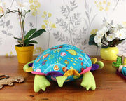 Stuffed turtle pdf sewing pattern & tutorial