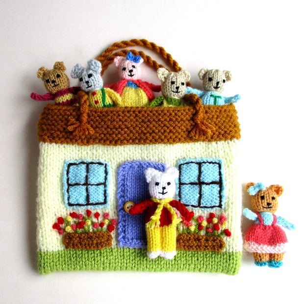 Toy knitting pattern - Pocket Doll