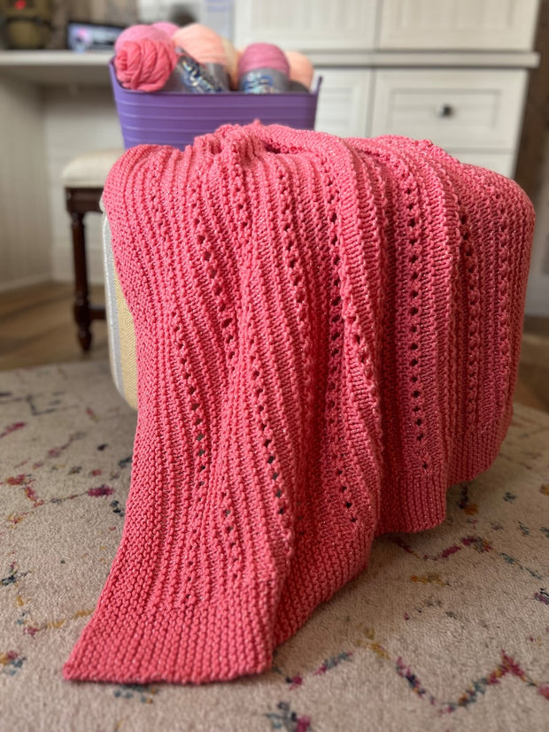 Cuddly Soft Baby Blanket Knit Pattern