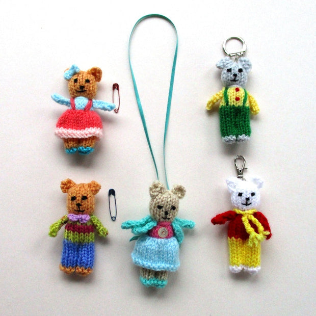 Toy knitting pattern - Pocket Doll