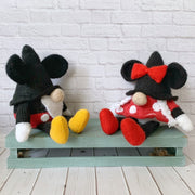 Mickey and Minnie Mouse Gnomes Knitting Pattern