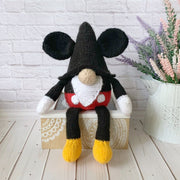 Mickey and Minnie Mouse Gnomes Knitting Pattern