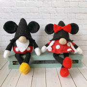 Mickey and Minnie Mouse Gnomes Knitting Pattern