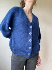 Knitting pattern (in English) for Mohair Weekend cardigan