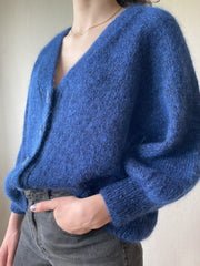 Knitting pattern (in English) for Mohair Weekend cardigan