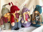 Mr and Mrs Gnome Tidy - PDF Knitting Pattern