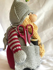 Mr and Mrs Gnome Tidy - PDF Knitting Pattern