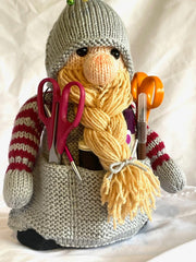 Mr and Mrs Gnome Tidy - PDF Knitting Pattern