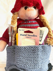 Mr and Mrs Gnome Tidy - PDF Knitting Pattern