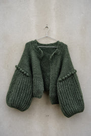 Knitting pattern Grey sheep bobble jacket