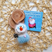 Snowman Knitting Pattern