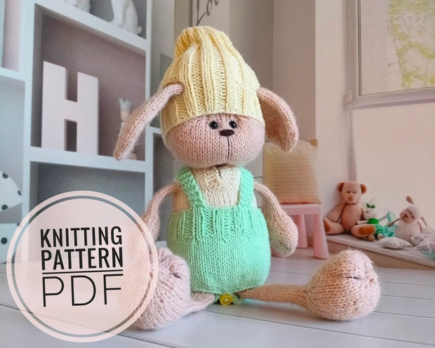 Puppy KNITTING pattern